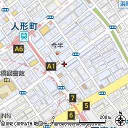 大衆居酒屋 大金星 人形町店周辺の地図