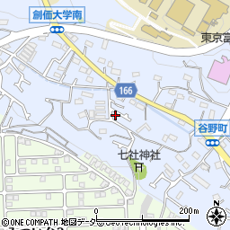 東京都八王子市谷野町407周辺の地図
