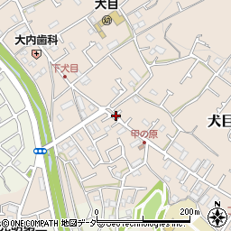 東京都八王子市犬目町128周辺の地図