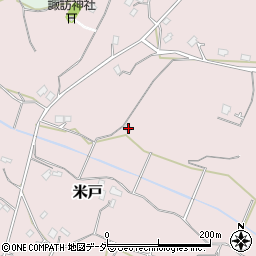 千葉県佐倉市米戸221周辺の地図