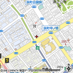 東京都中央区日本橋浜町2丁目1-1周辺の地図
