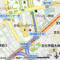 新宿地域冷暖房センター周辺の地図