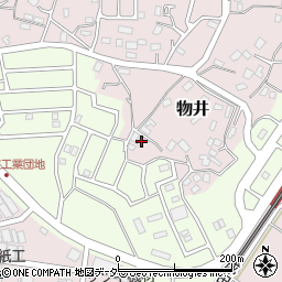千葉県四街道市物井710周辺の地図
