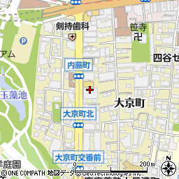 東京都新宿区大京町24周辺の地図