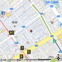 東京都中央区日本橋人形町2丁目19-5周辺の地図