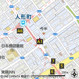 東京都中央区日本橋人形町2丁目4-2周辺の地図
