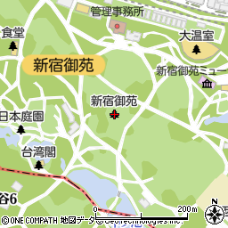 新宿御苑 新宿区 公園 緑地 の電話番号 住所 地図 マピオン電話帳