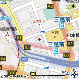 三菱ＵＦＪ銀行室町支店周辺の地図