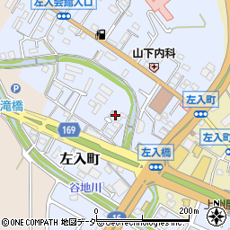 東京都八王子市左入町356周辺の地図