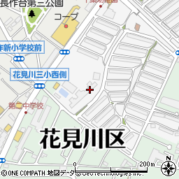 千葉市立花見川第三小学校周辺の地図