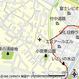 東京都八王子市小宮町1014周辺の地図