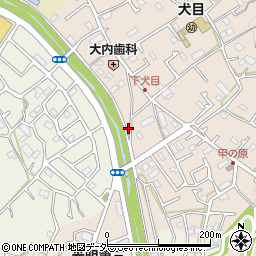 東京都八王子市犬目町88周辺の地図