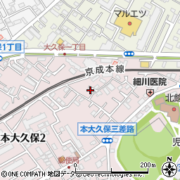 ＳＫ大久保周辺の地図