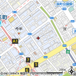 東京都中央区日本橋人形町2丁目19-3周辺の地図