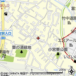 東京都八王子市小宮町1025周辺の地図