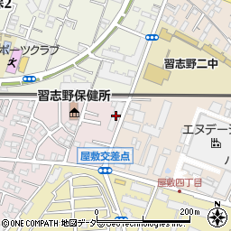 ライオンズマンション京成大久保周辺の地図