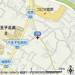 東京都八王子市楢原町531周辺の地図