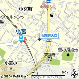 東京都八王子市小宮町836周辺の地図