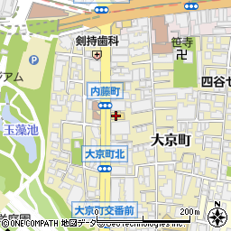 ミニストップ新宿大京町店周辺の地図