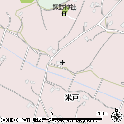 千葉県佐倉市米戸289周辺の地図