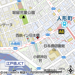 ホテル日本橋サイボー周辺の地図