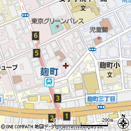 東京都千代田区二番町11-19周辺の地図