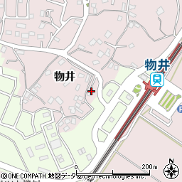 千葉県四街道市物井484周辺の地図