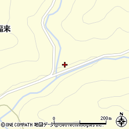 岐阜県下呂市金山町福来1263周辺の地図