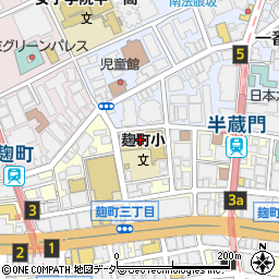 千代田区立麹町小学校周辺の地図