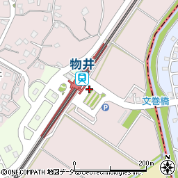 物井駅周辺の地図