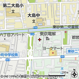 仙台堀公園ハイツ周辺の地図