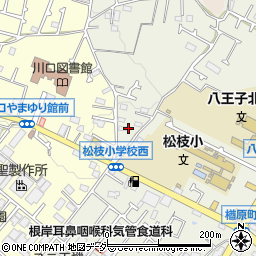東京都八王子市楢原町698周辺の地図