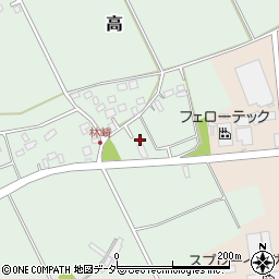 千葉県匝瑳市高3242-2周辺の地図