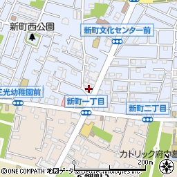 セブンイレブン府中新町１丁目店周辺の地図