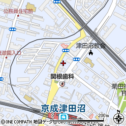 スマイルハート津田沼店周辺の地図