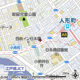 太平山酒蔵 人形町店周辺の地図