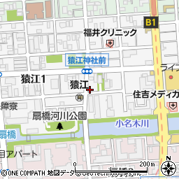 坂本ハイツＡ周辺の地図
