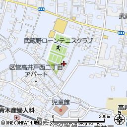 東京都杉並区高井戸西2丁目14-46周辺の地図