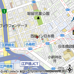 東京都中央区日本橋小舟町9周辺の地図