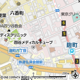 東京都千代田区二番町8-2周辺の地図