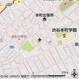 本町北児童遊園トイレ周辺の地図
