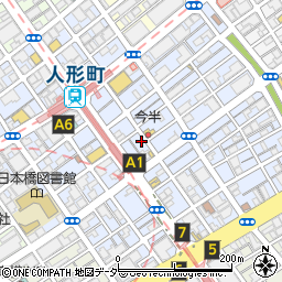 東京都中央区日本橋人形町2丁目4-7周辺の地図