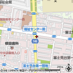 立川警察署富士見台交番周辺の地図