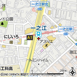 阿波銀行江戸川支店周辺の地図