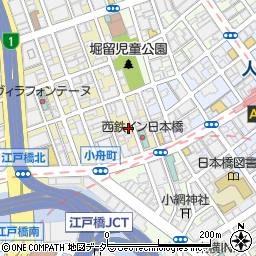 タイムズ日本橋小舟町第３駐車場周辺の地図