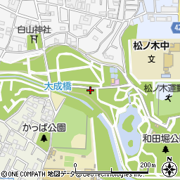 都立和田堀公園トイレ１周辺の地図