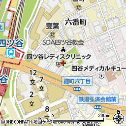 東京都千代田区麹町6丁目4周辺の地図