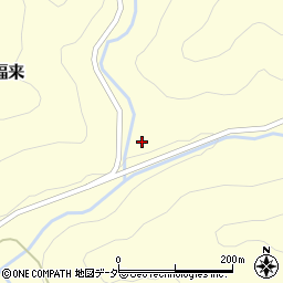 岐阜県下呂市金山町福来1265-3周辺の地図
