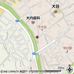 東京都八王子市犬目町87周辺の地図