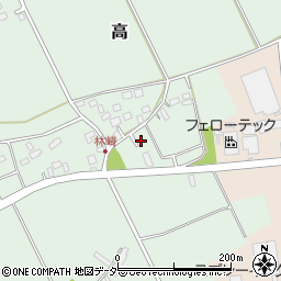千葉県匝瑳市高3242-1周辺の地図